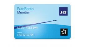 EuroBonus member card