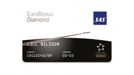 EuroBonus membership Diamond card