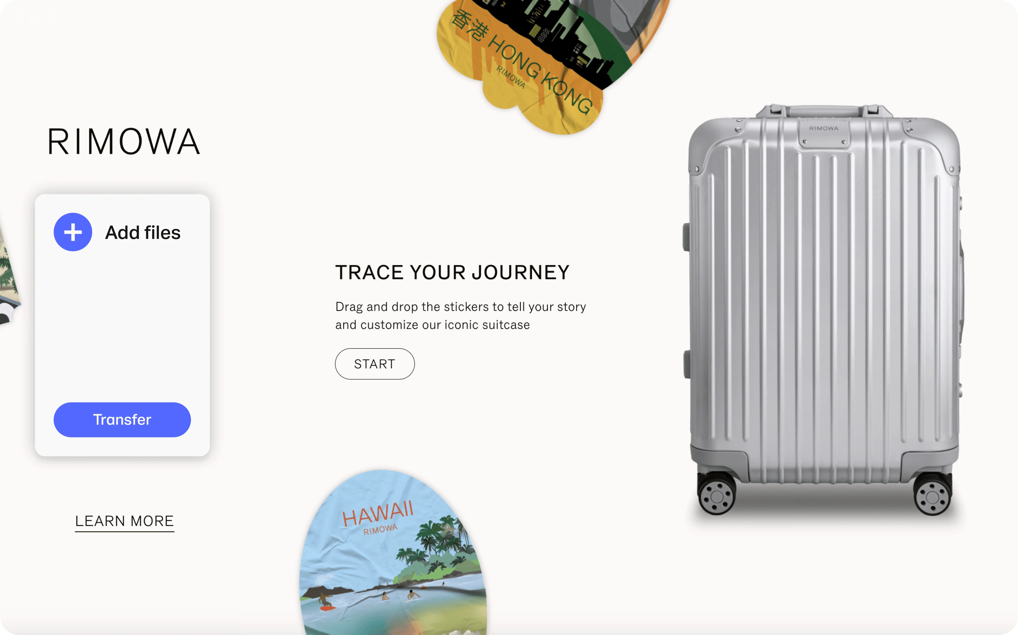 Advertising - Carousel - Slide - Rimowa - Image