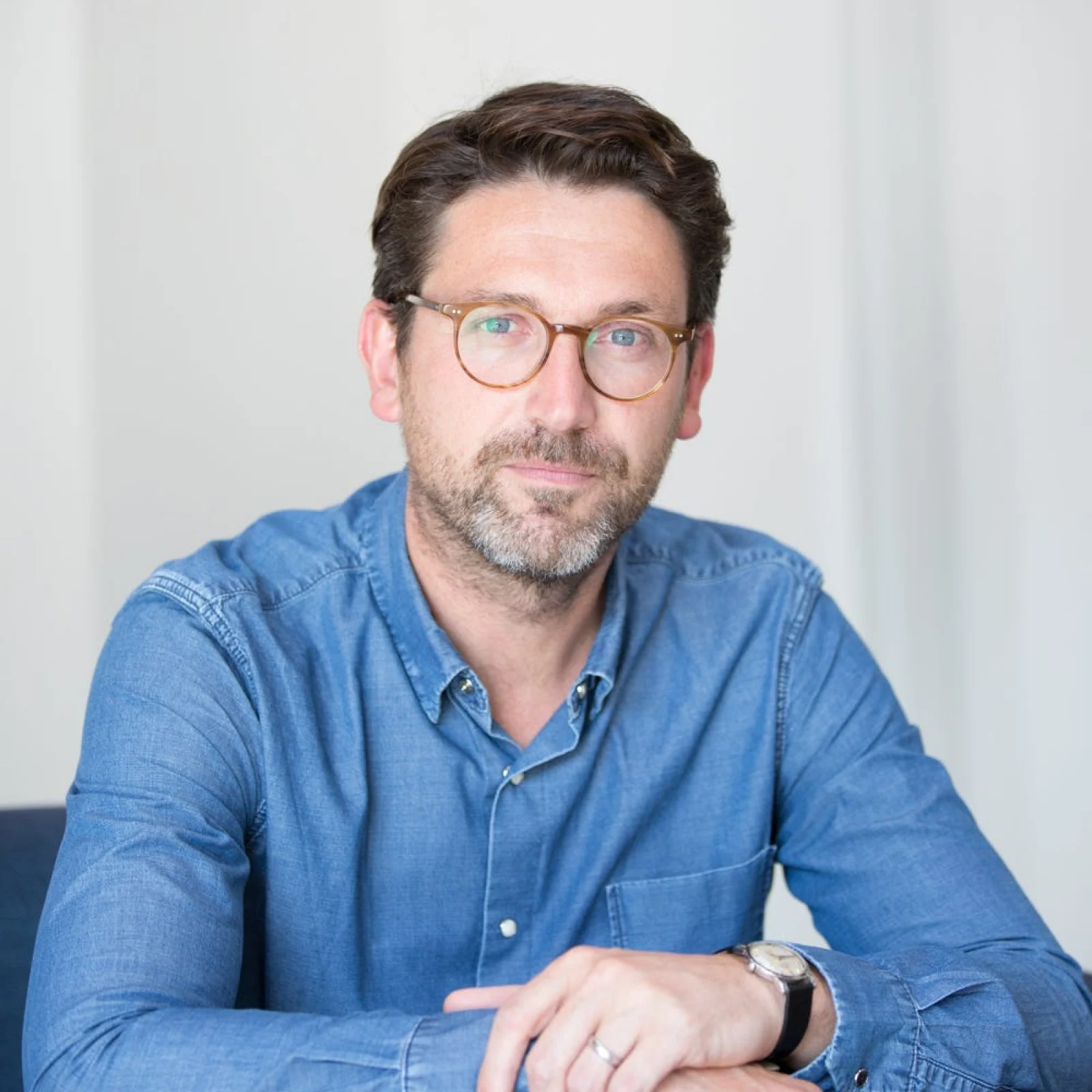 Photograph of Damian Bradfield from WeTransfer Senior Leadership team 