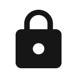 Padlock vector image