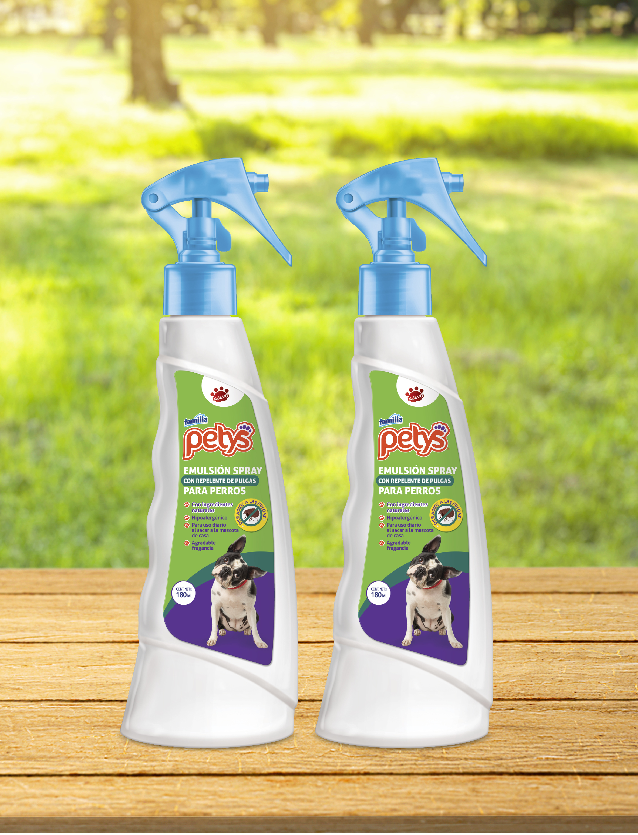 Spray repelente de pulgas x180 ml - Petys