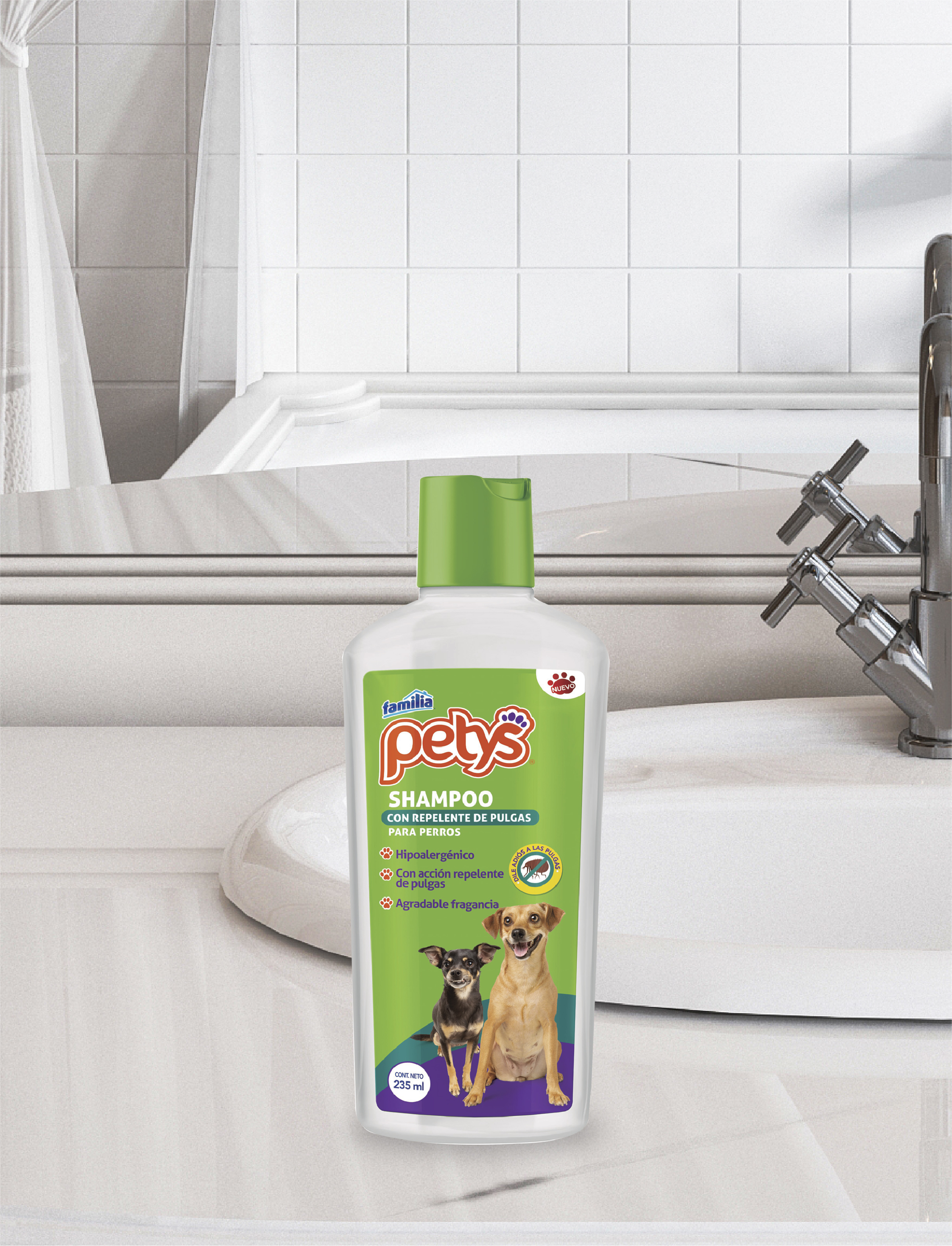 Spray Repelente de Pulgas Petys Frasco x 180 ml