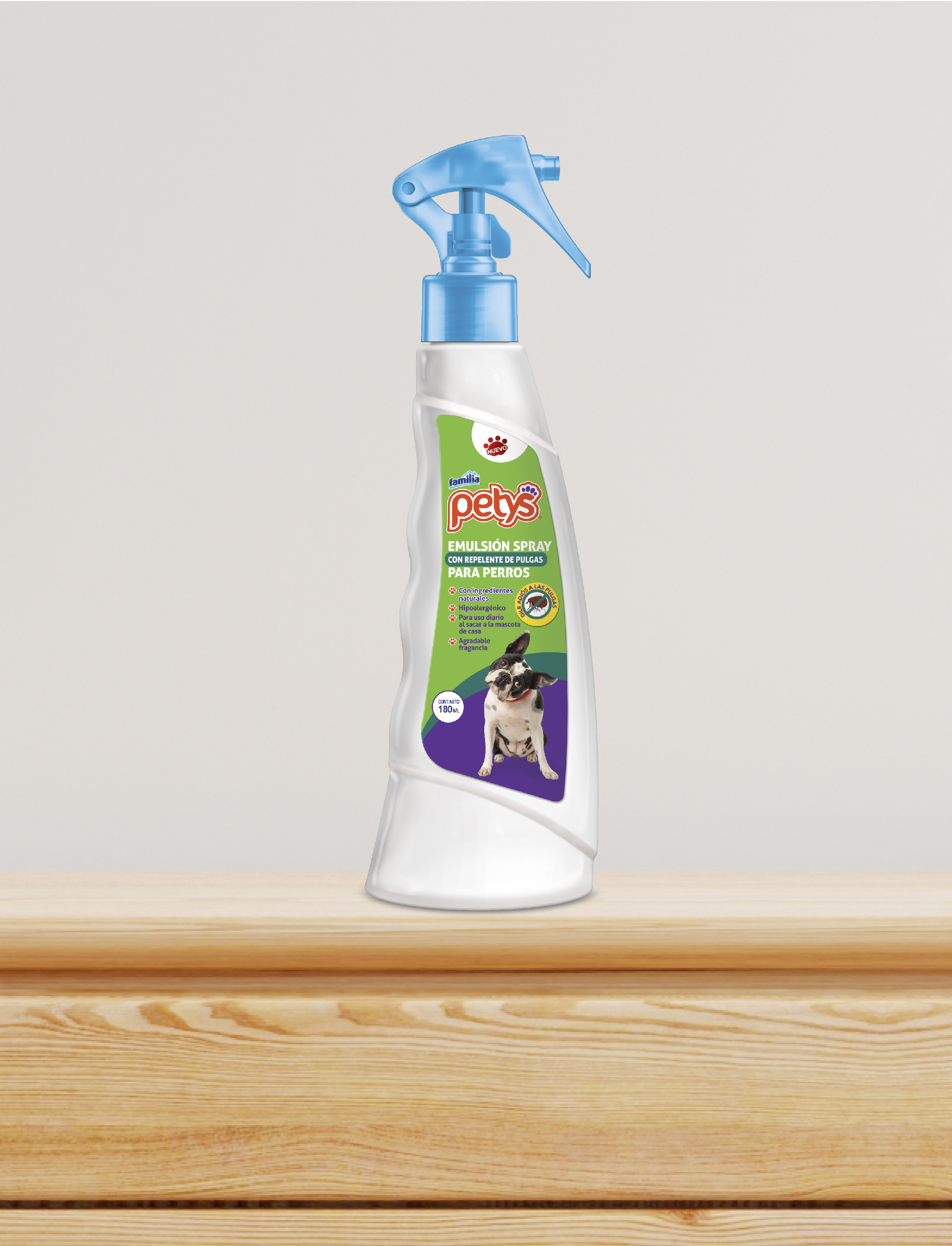 spray repelente de pulgas petys 
