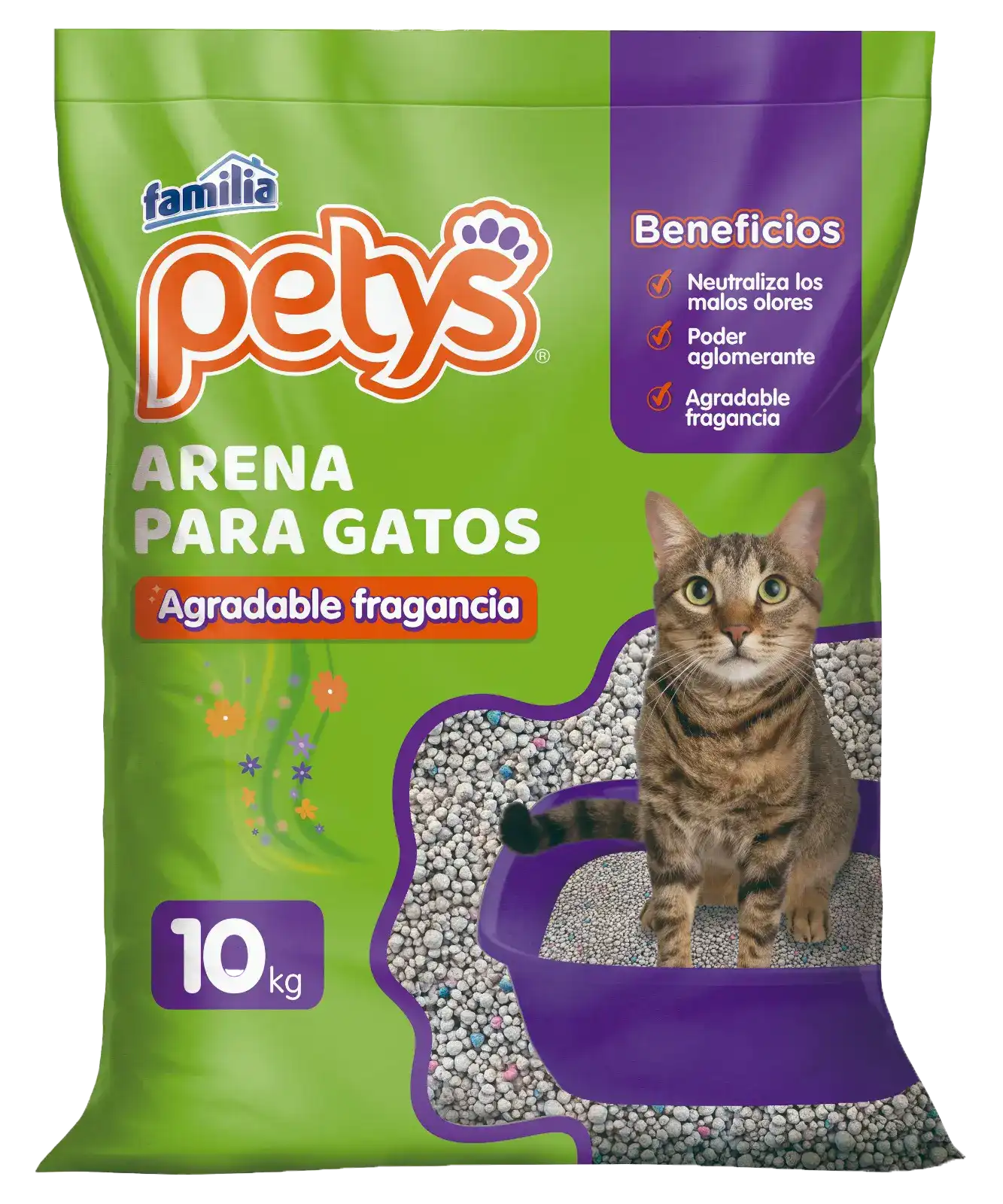 Juguete Peces Divertidos  Arena para Mascotas - Arena Sanitaria Para Gatos