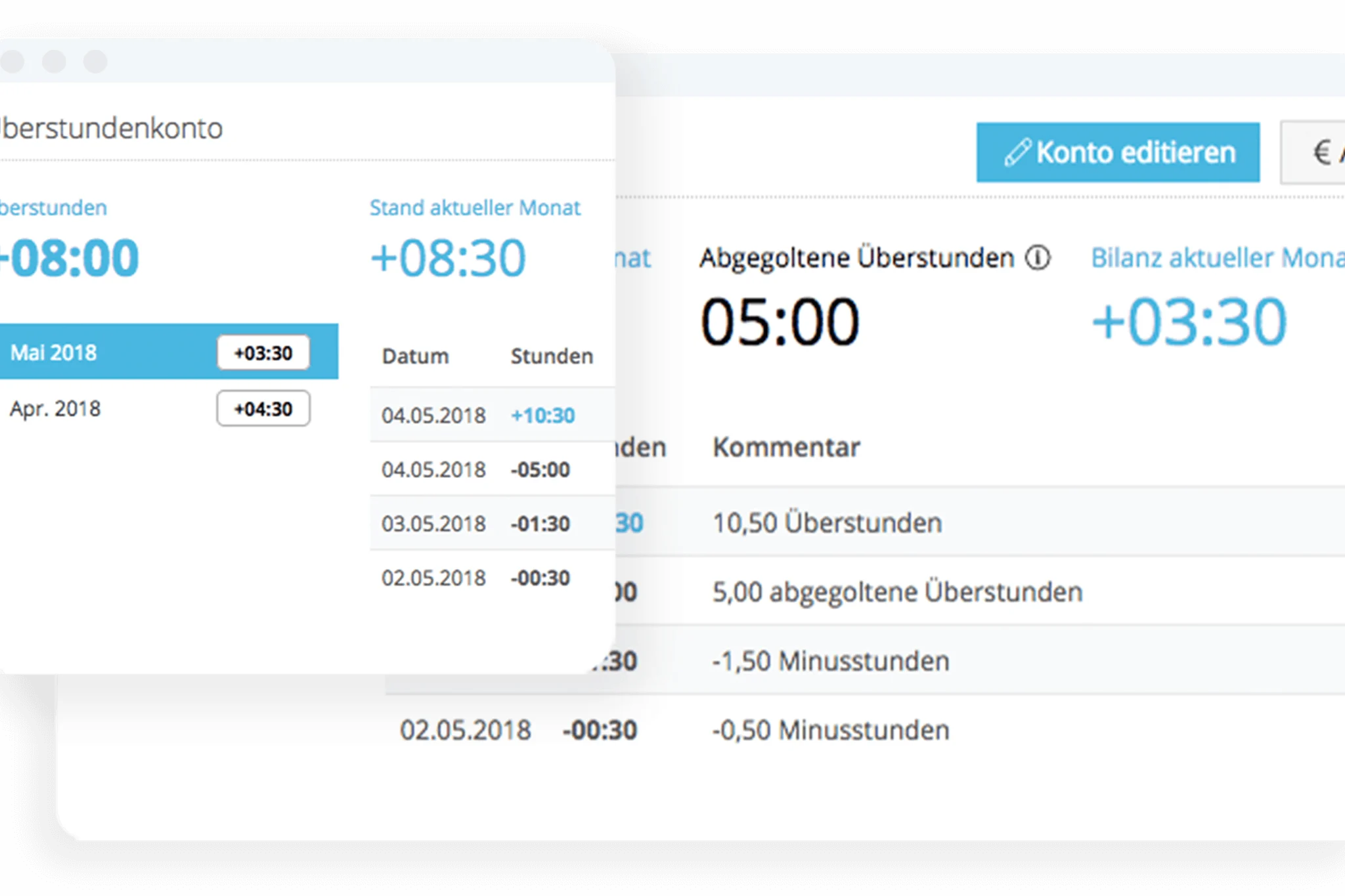 Arbeitszeiterfassung Überstundenberechnung