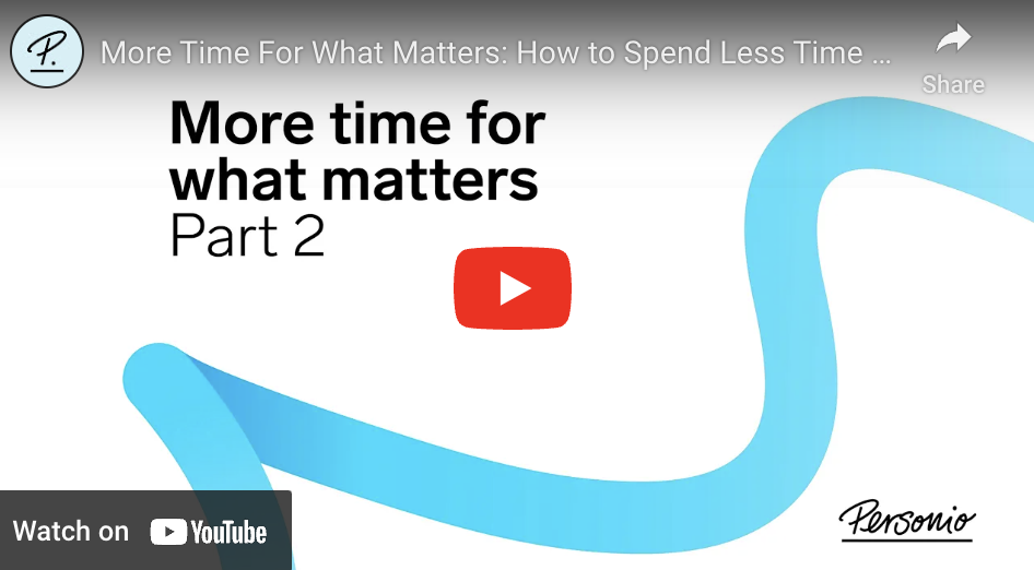 More Time For What Matters: How to Spend Less Time Answering Messages