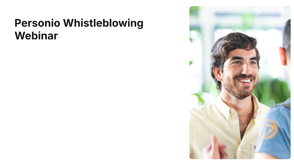 Webinar Whistleblowing