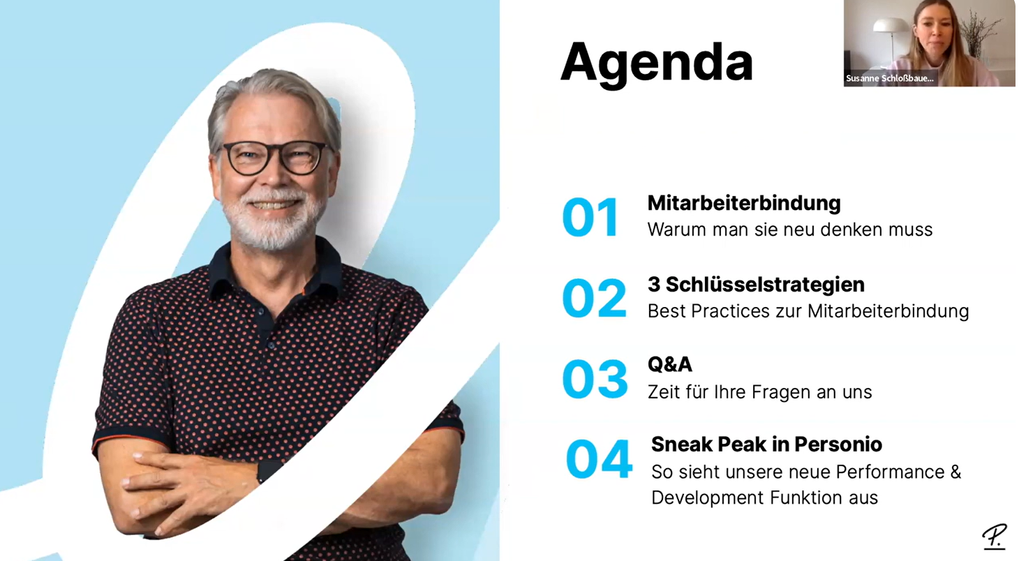 Auszug aus dem Webinar Talente entwickeln und binden