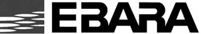 Ebara Logo b/w