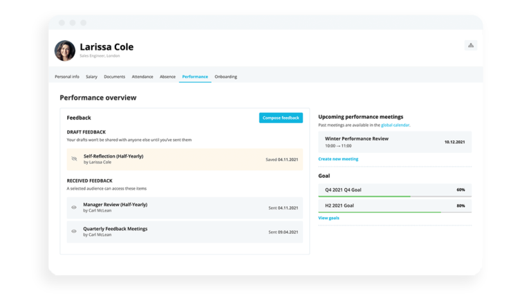 Performance Overview