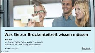 Brückenteilzeit Video