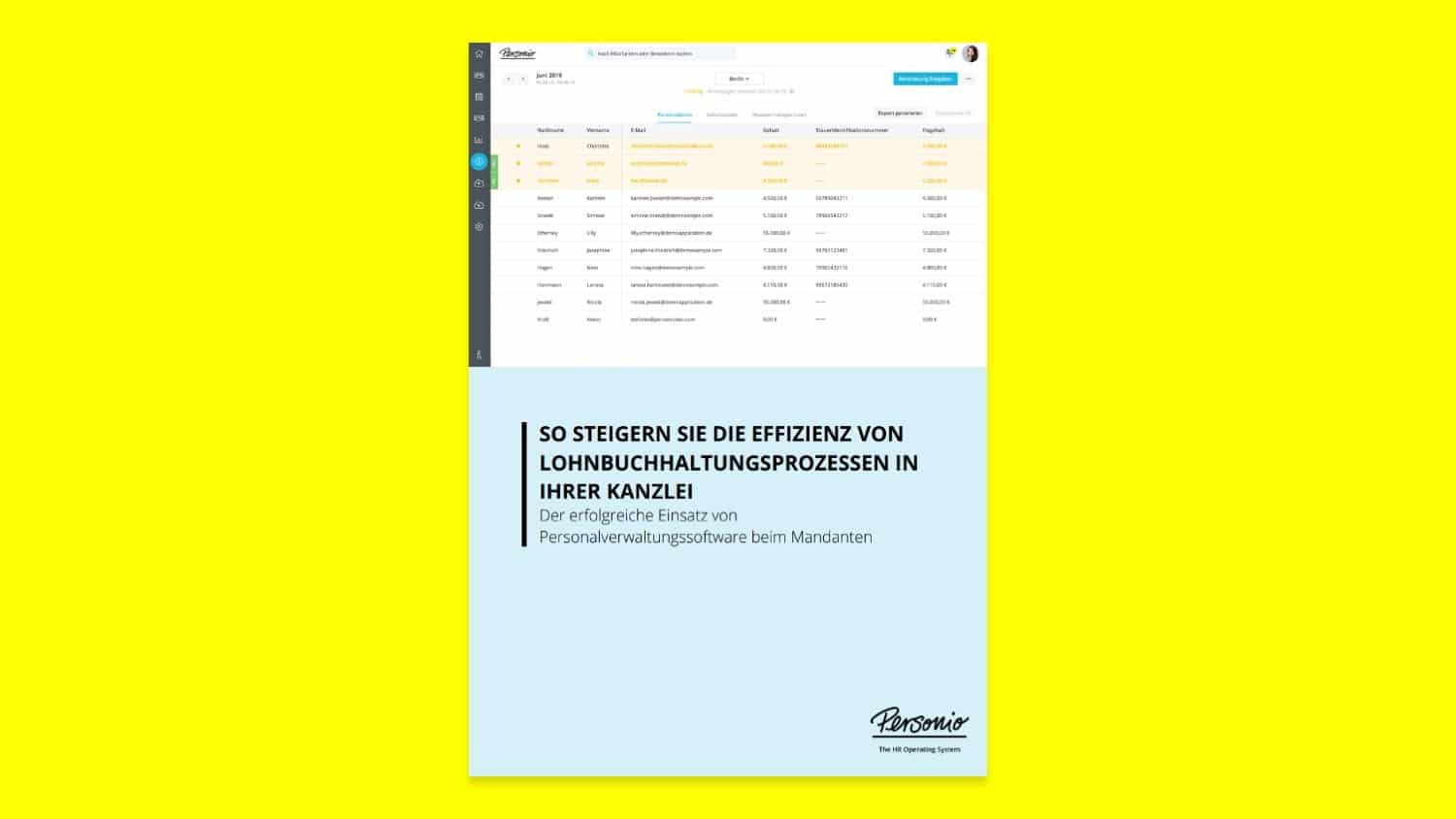 So verbessert Personio die Prozesse in Ihrer Kanzlei