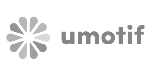 umotif Logo b/w