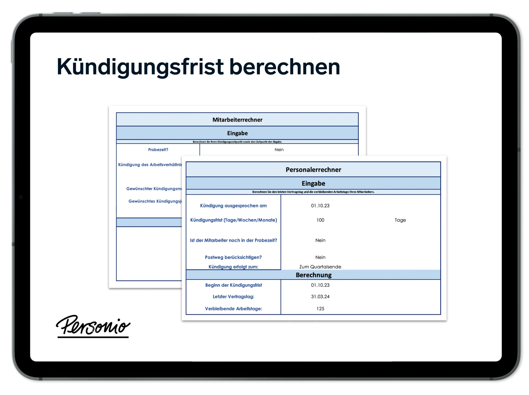 Teaser Kündigungsfrist berechnen