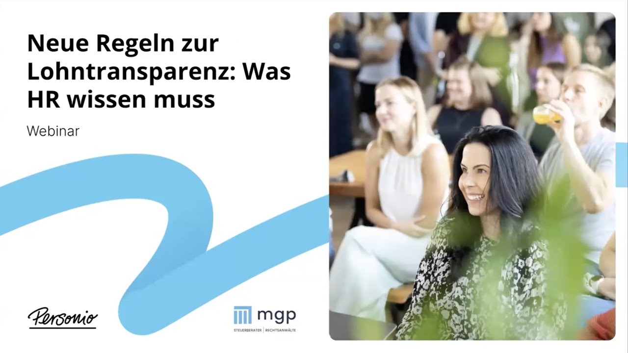 Webinar Lohntransparenz