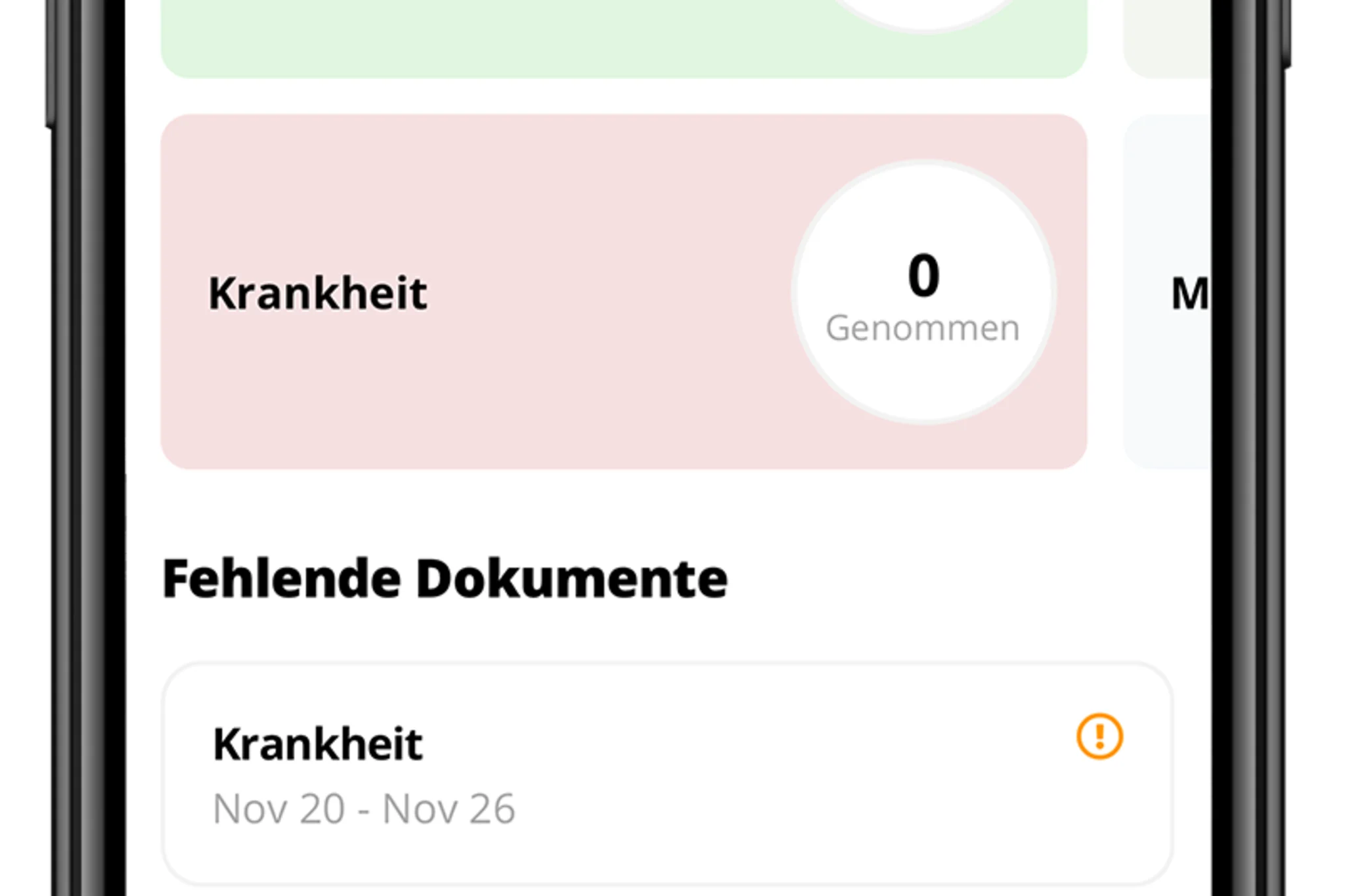 Personio App Abwesenheiten Dashboard