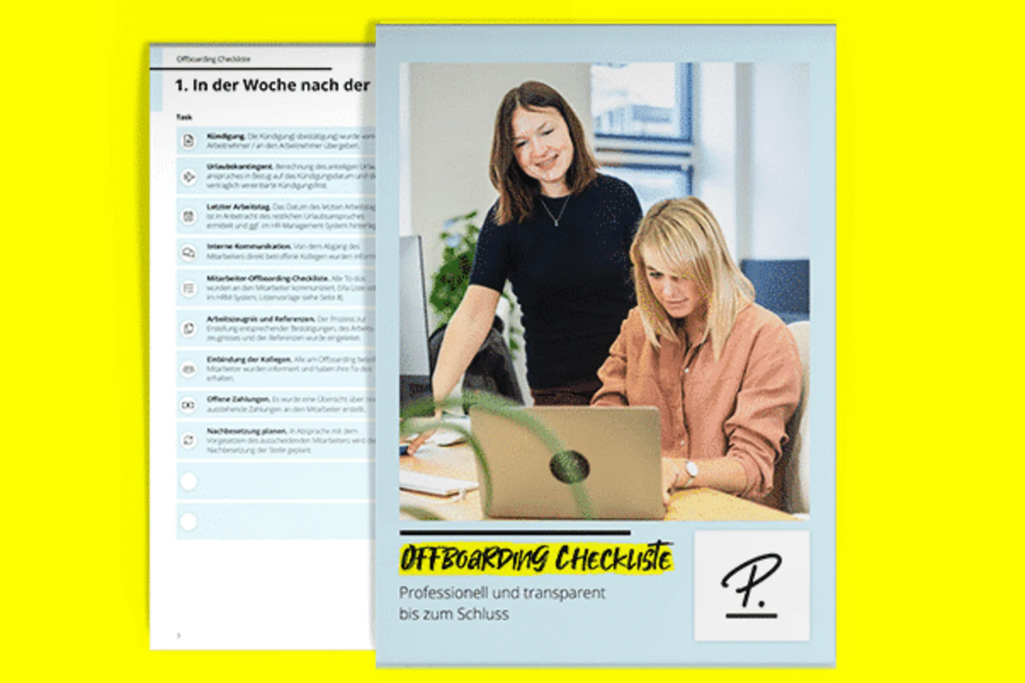 Checkliste Offboarding Vorschau