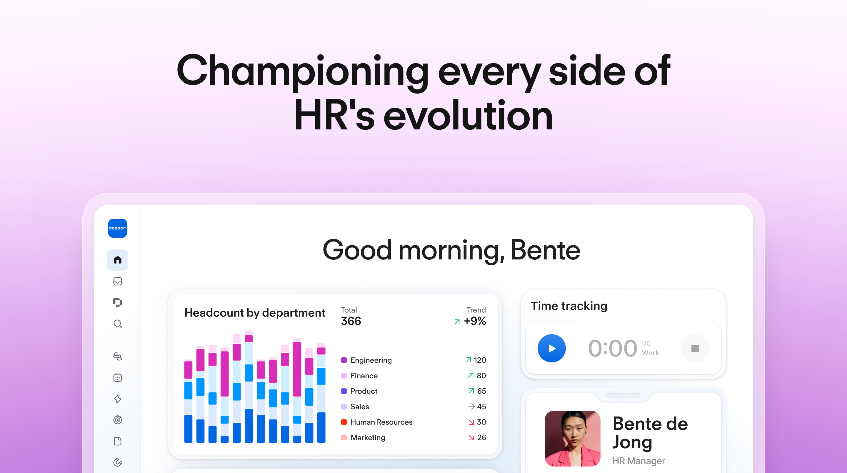 Personio product screenshot