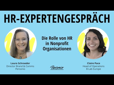 HR Expertengespräch Die Rolle von HR in Nonprofit Organisationen Video