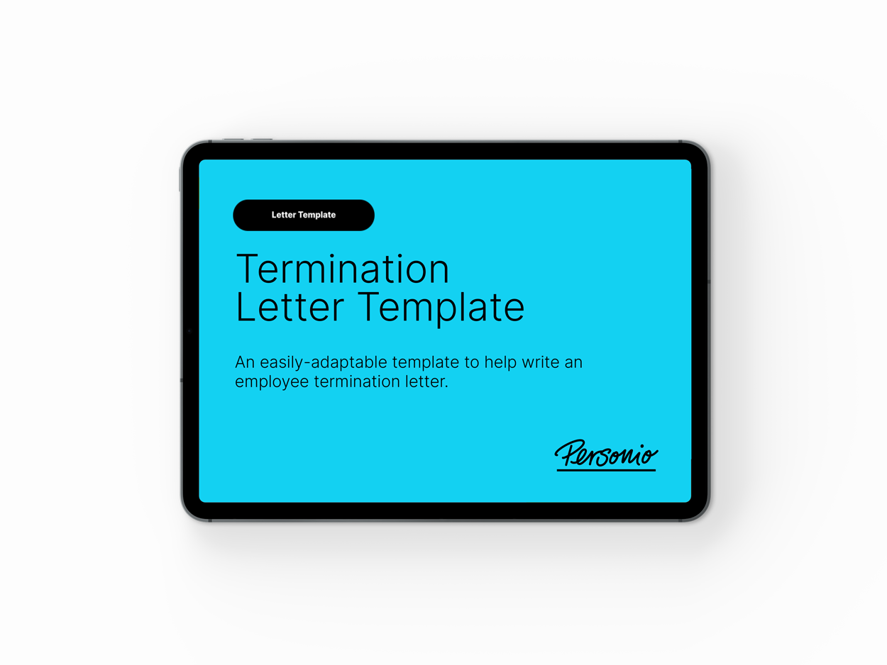 Template Termination Letter