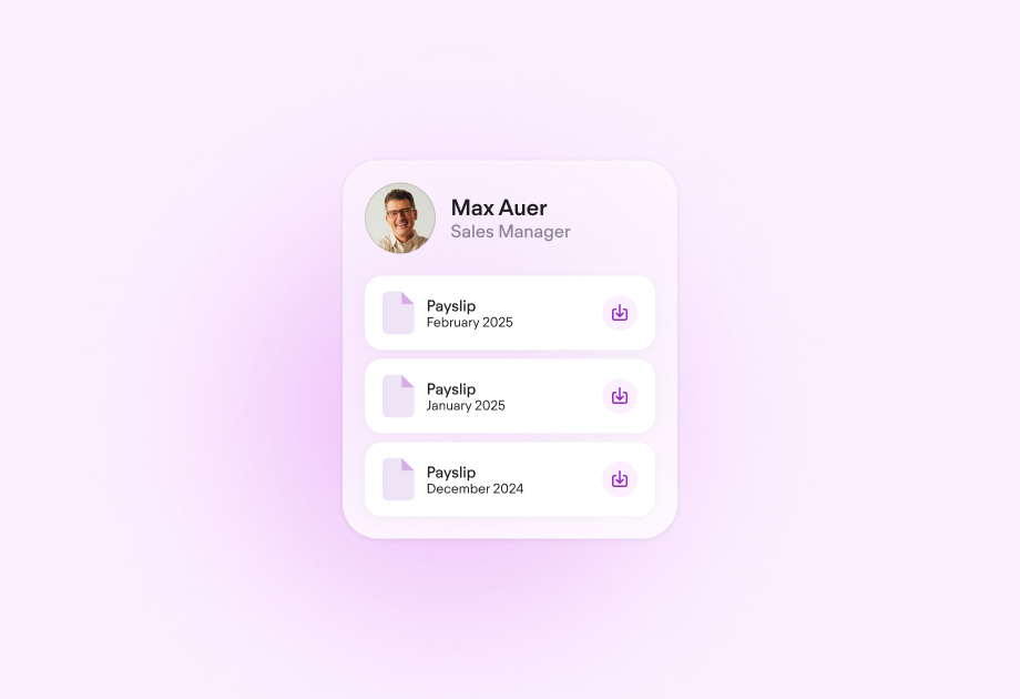 Payslips at your fingertips