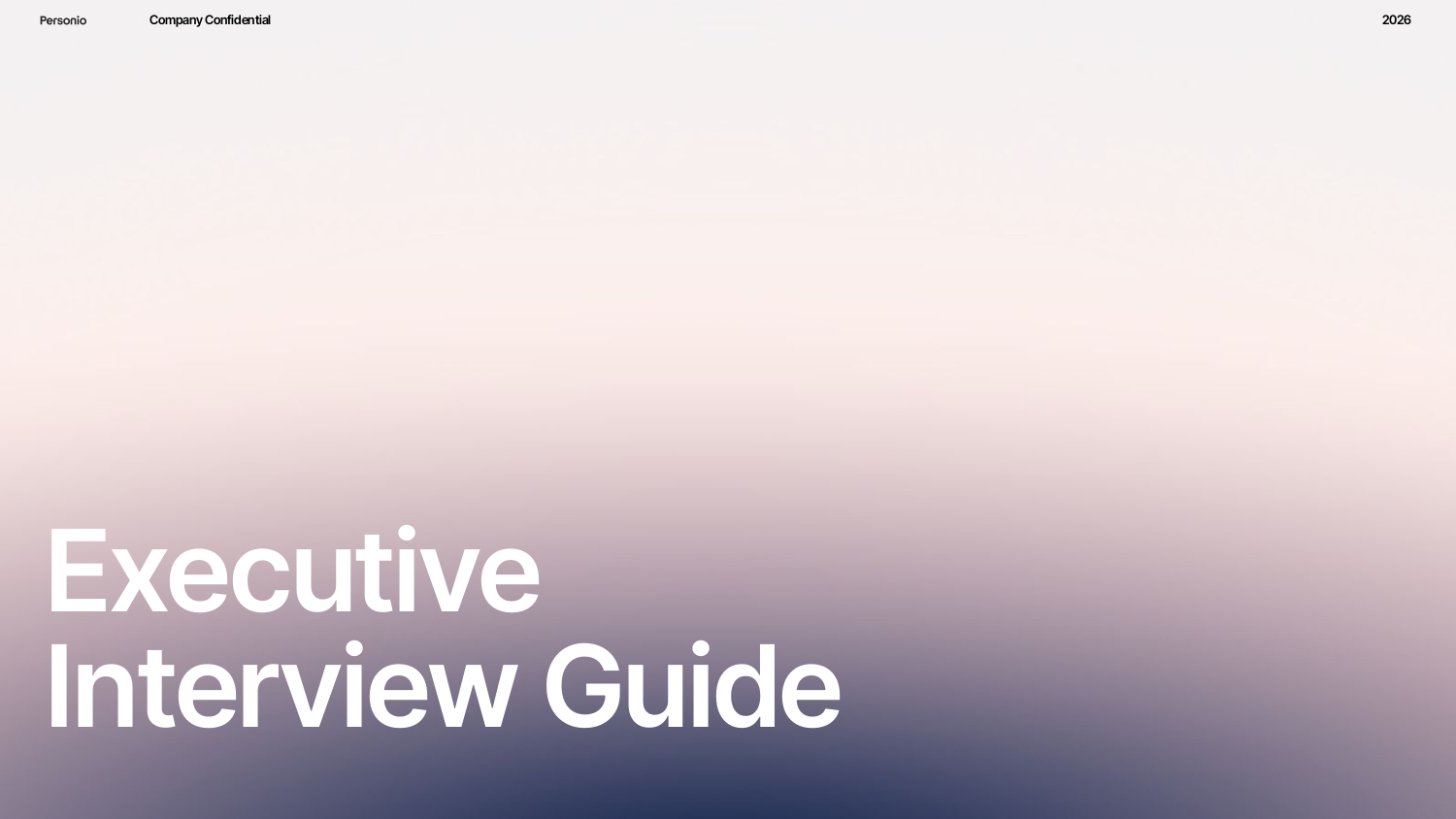 Executive Interview Guide Image 01