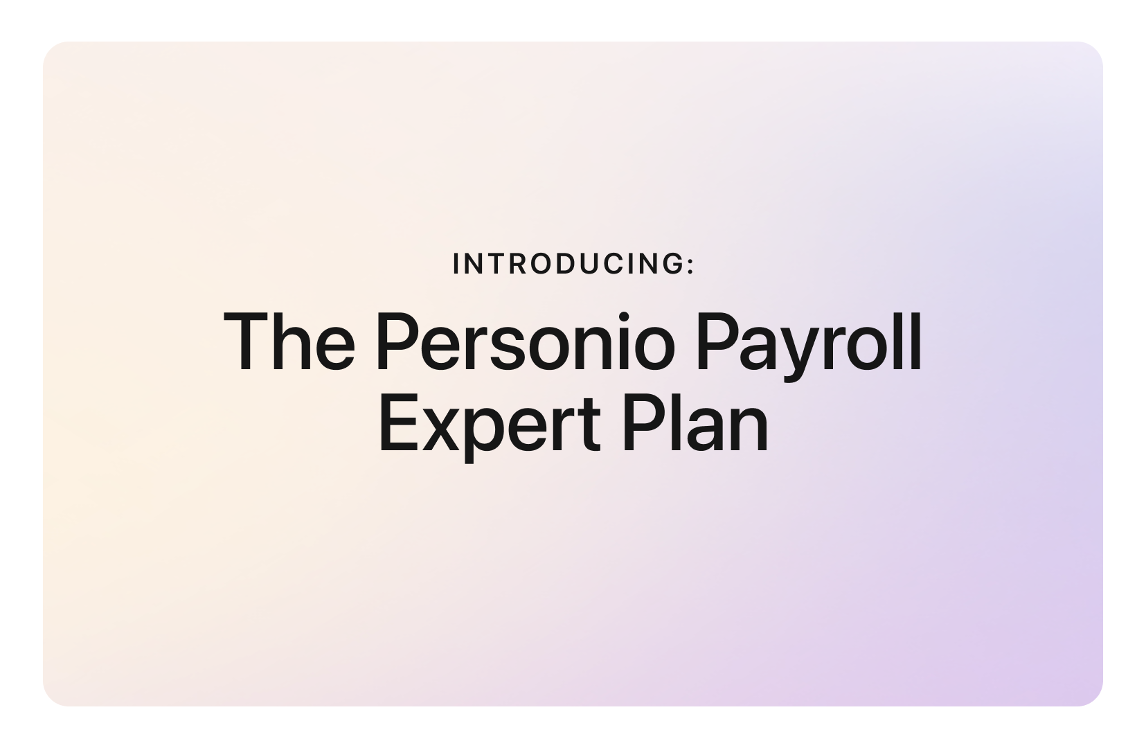 Payroll as it should be