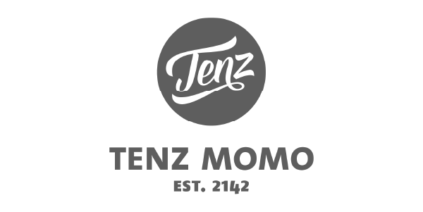 Tenz Momo Logo b/w