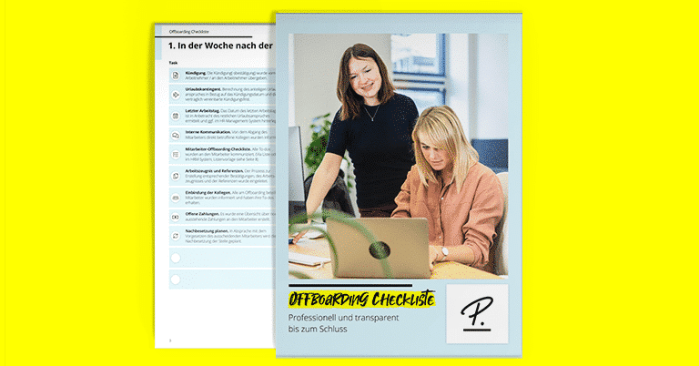 Checkliste Offboarding Vorschau