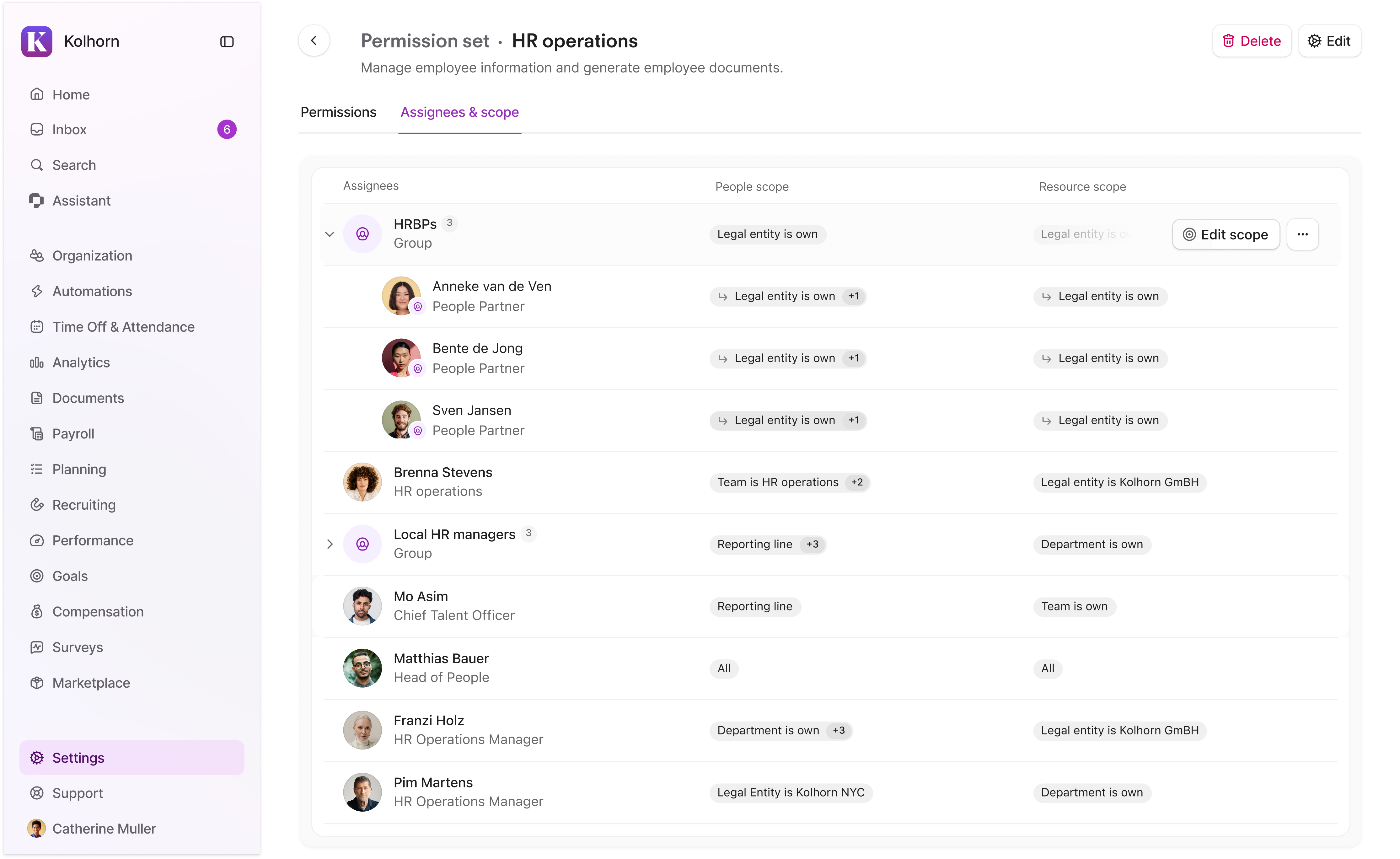 Access & Permissions