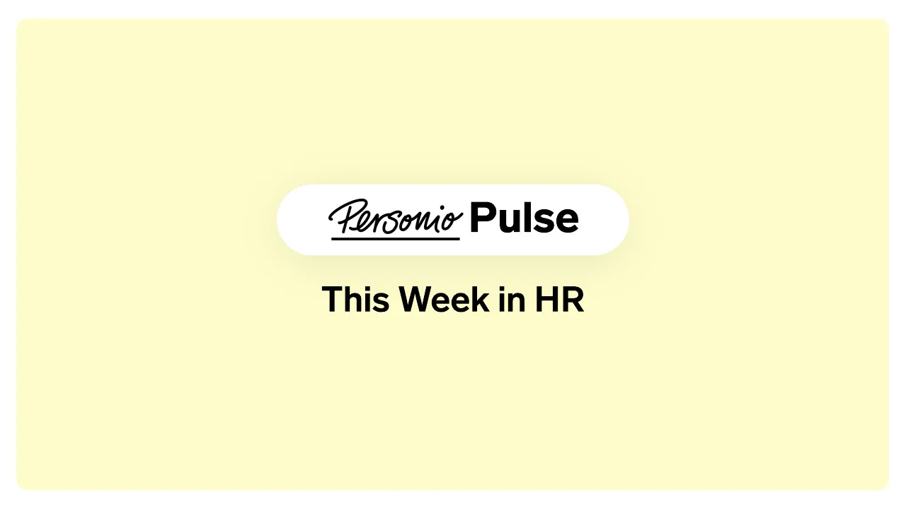 Personio Pulse: This Week in HR - 2