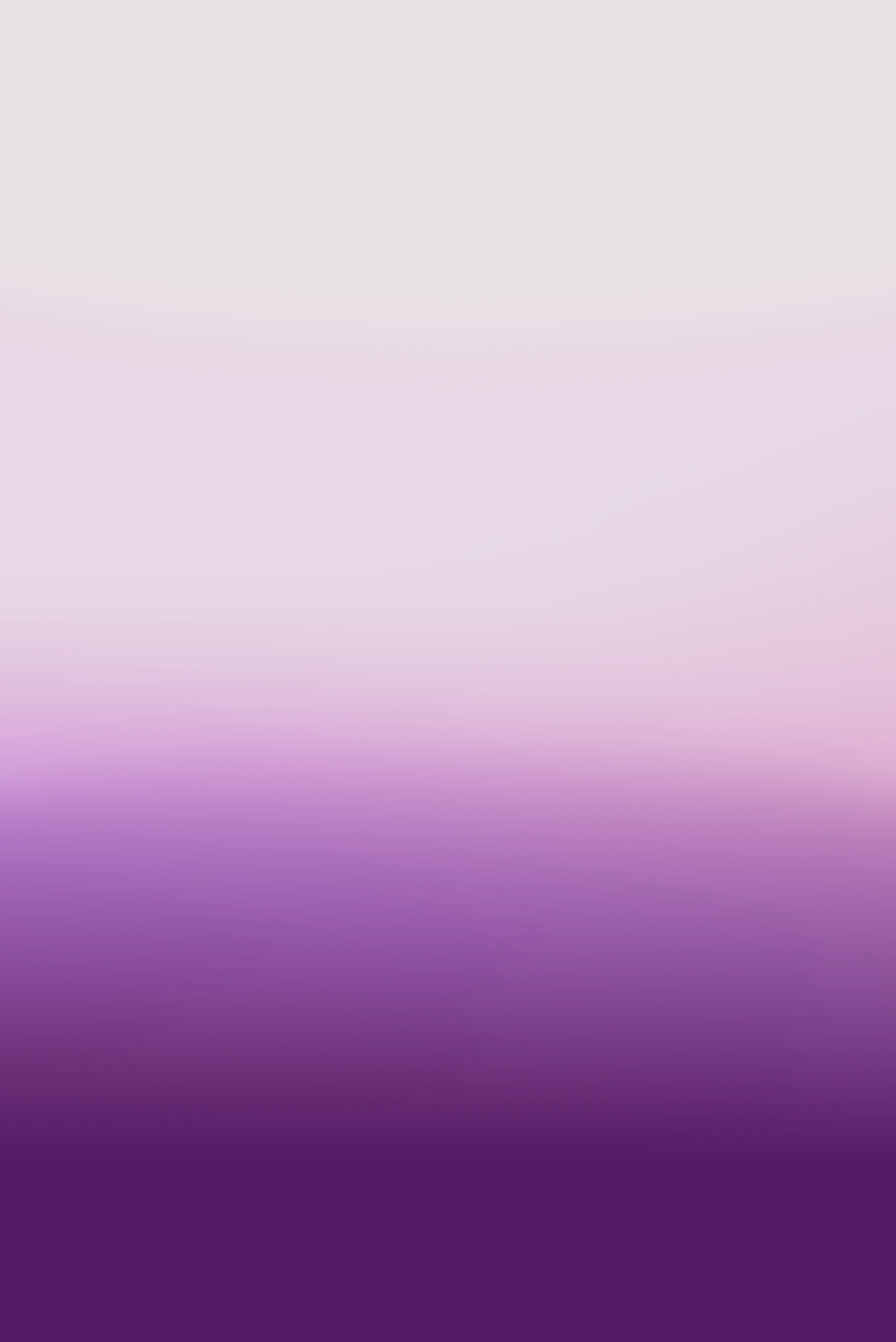 A smooth gradient transitioning from light gray at the top through soft lavender to deep purple at the bottom.