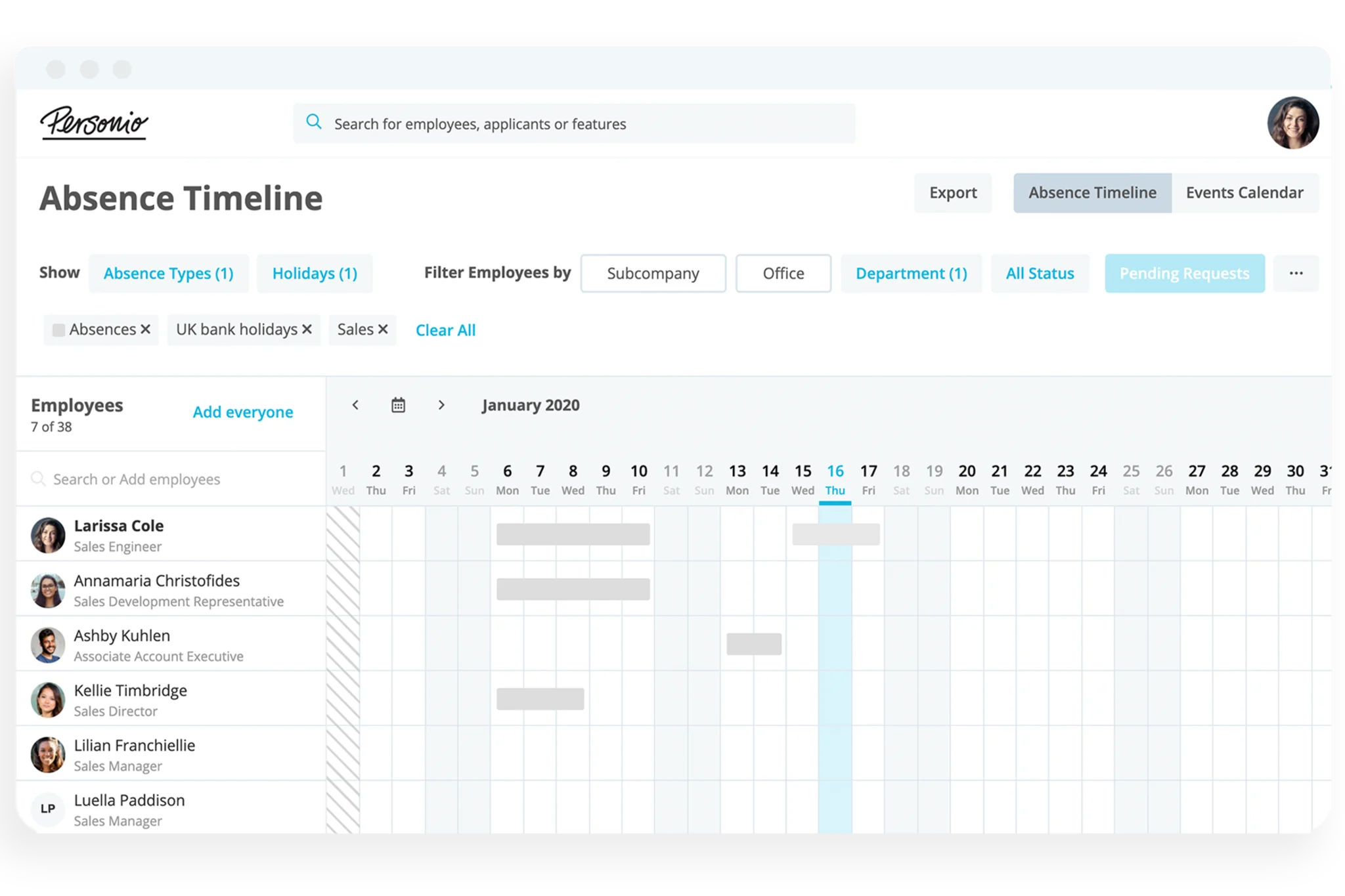 Staff Holiday Planner Tracker Tips Free Template