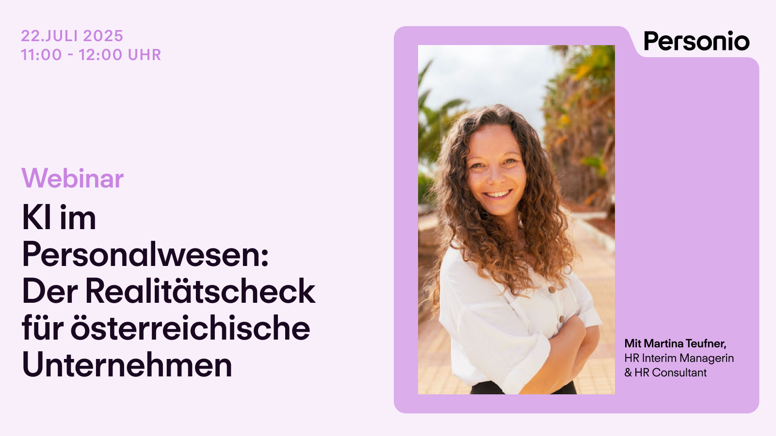 Preview: Webinar KI im Personalwesen
