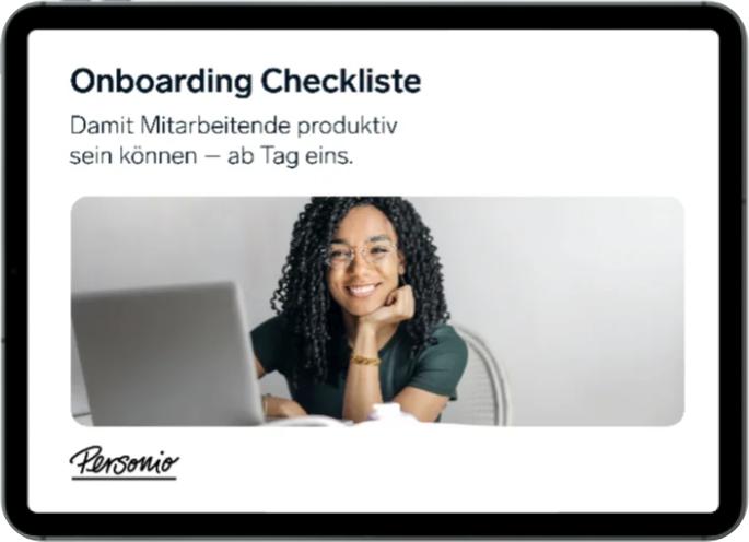 Onboarding Checkliste