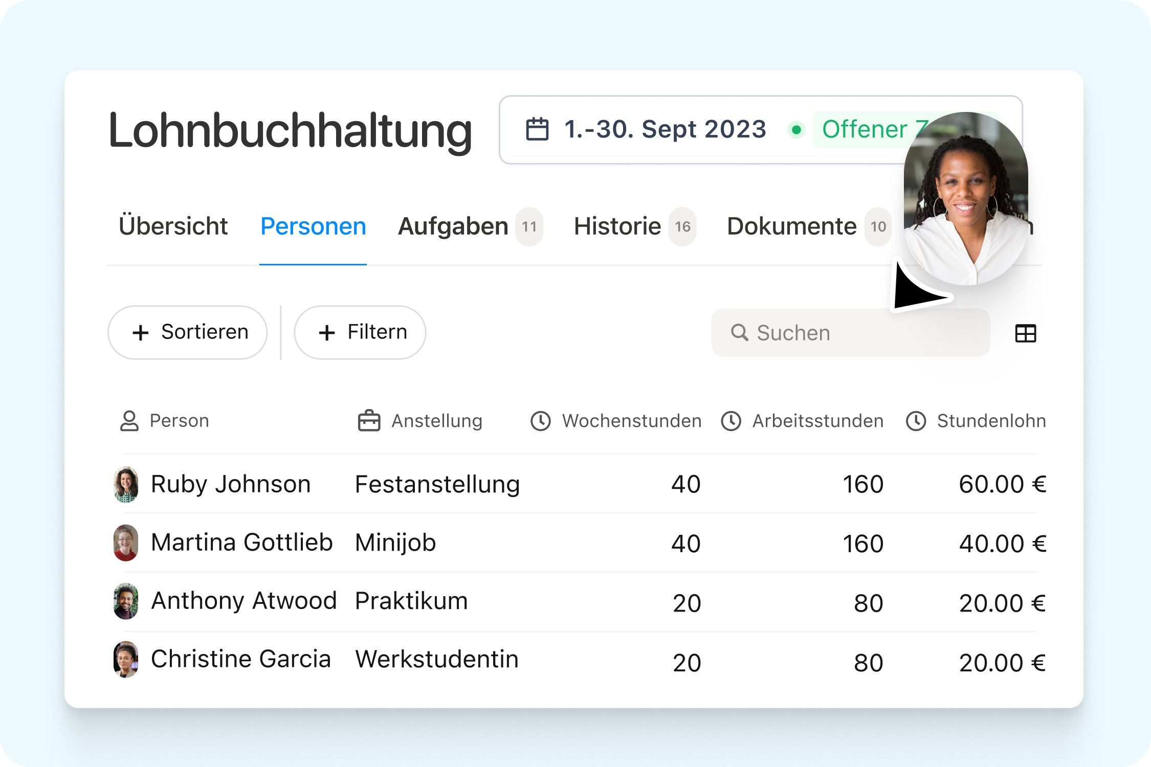 Time Tracking & Payroll