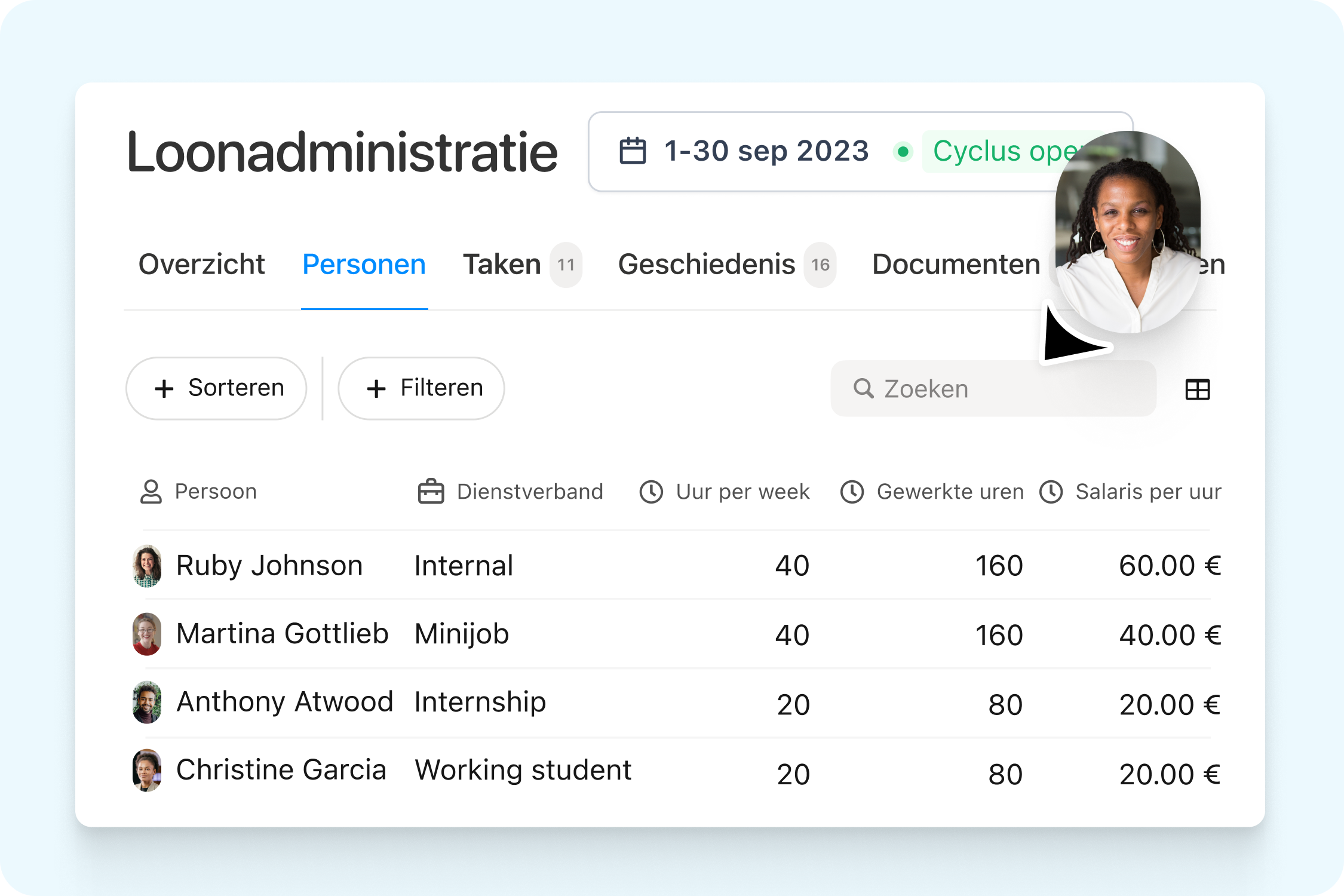 Time Tracking & Payroll