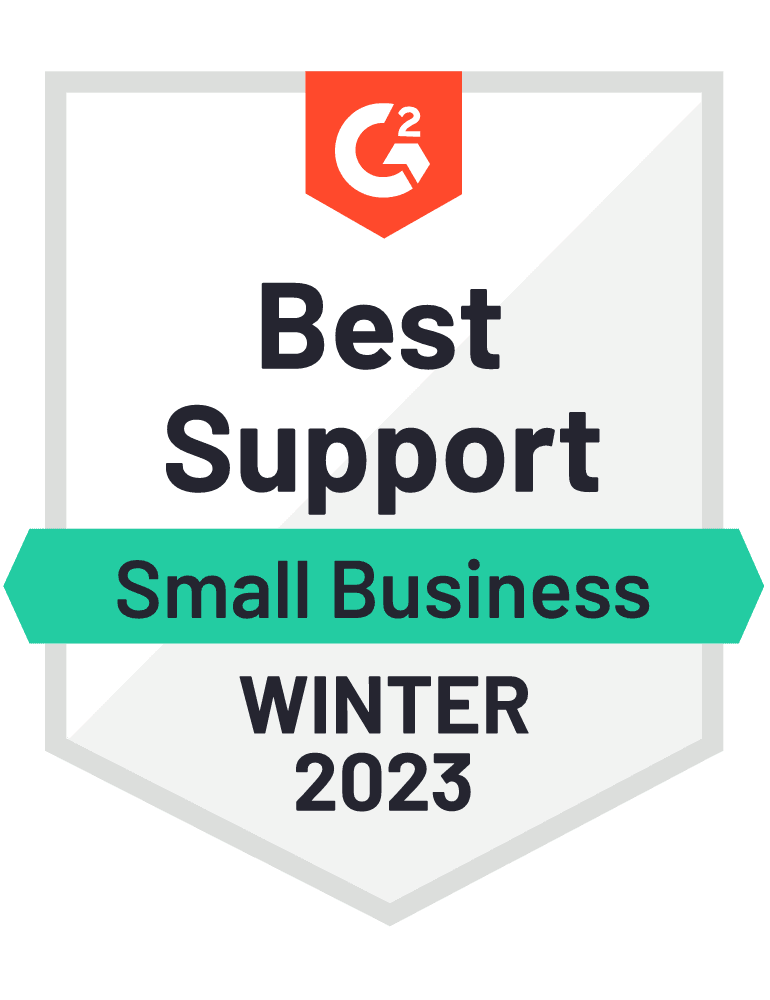 G2 Best Support Small Business Winter