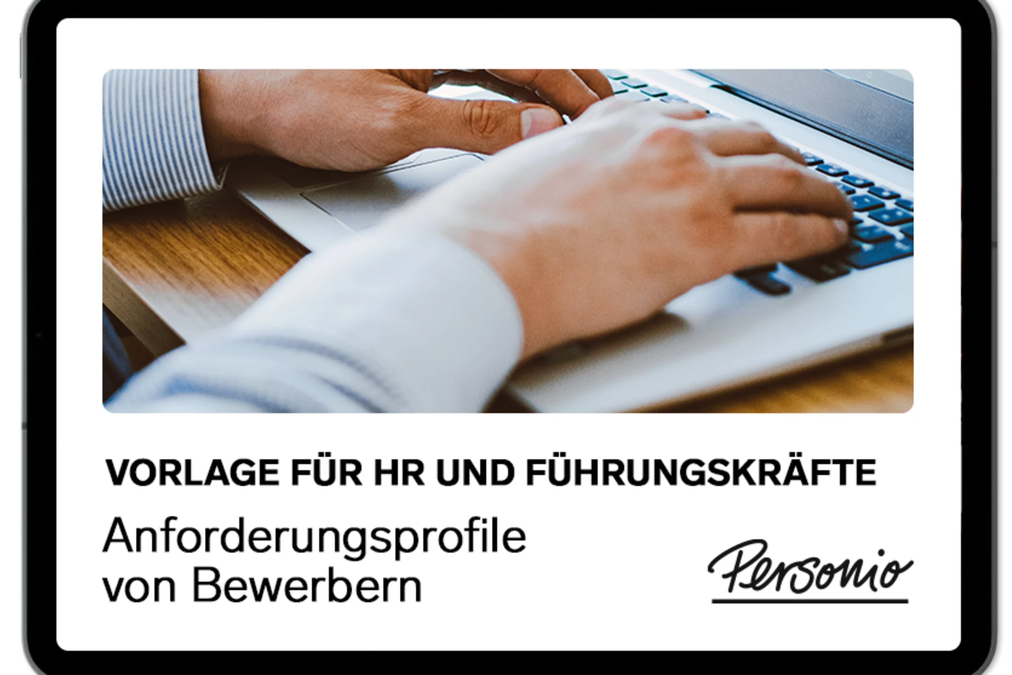 Vorlage Anforderungsprofil Bewerber