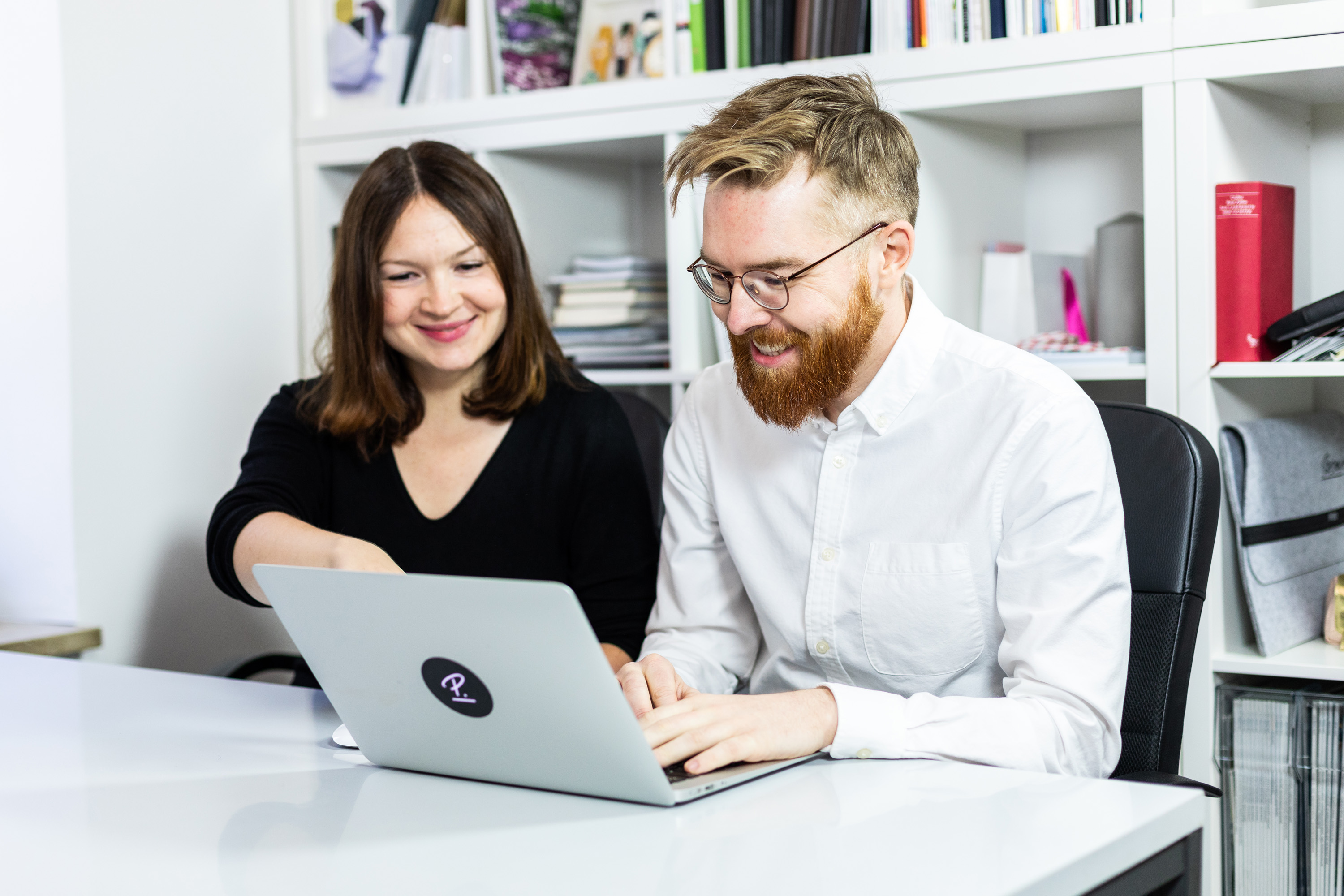 employees enjoying job rotation