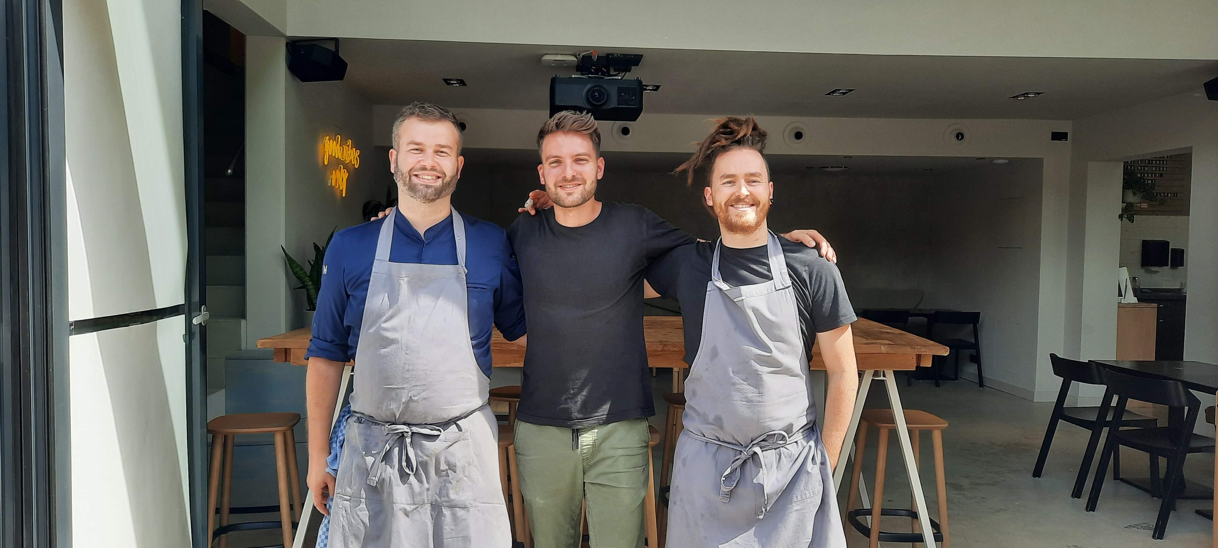 Members of the Personio Kitchen & Bar staff.