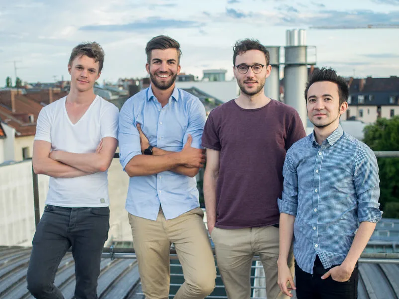 Personio founders - Ignaz Forstmeier, Hanno Renner, Roman Schuhmacher, Arseniy Vershinin