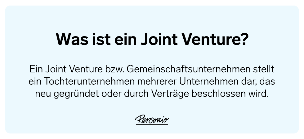 Was ist ein Joint Venture? Vorteile und Risiken