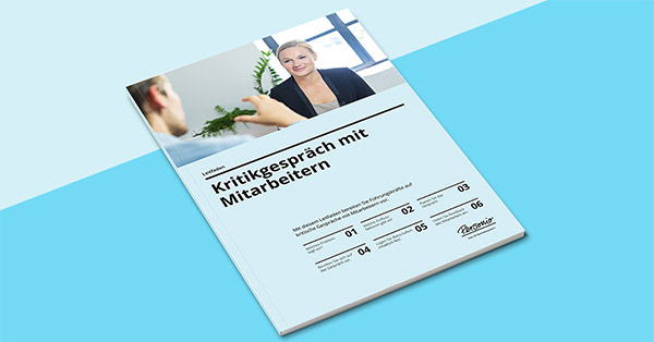 Leitfaden Kritikgespräch Mitarbeiter