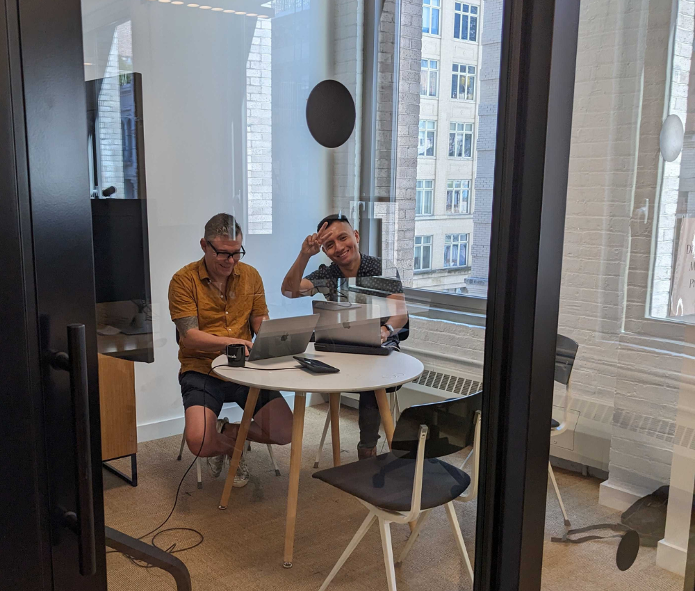 NYC Employees in meeting room