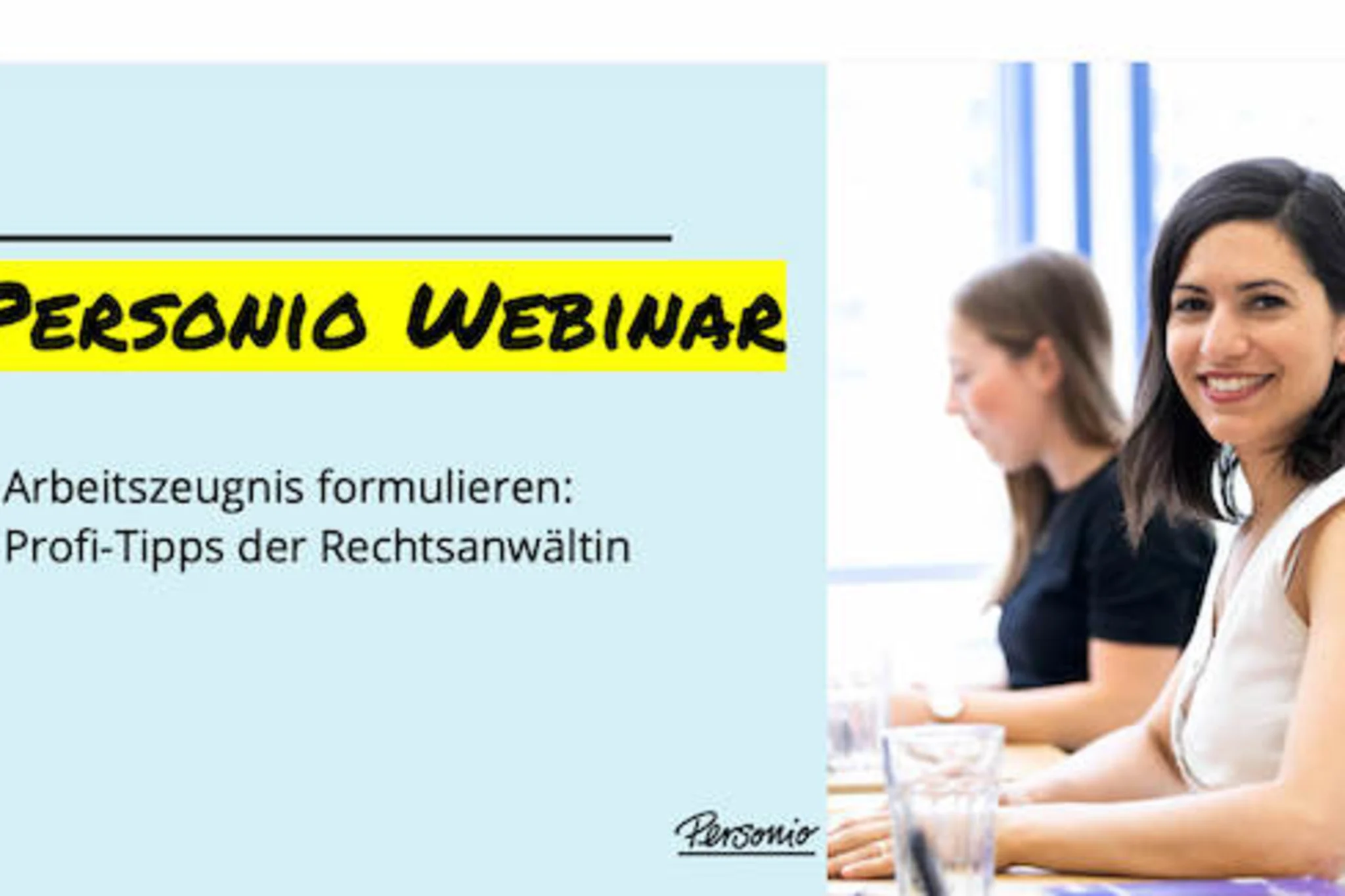 Webinars Arbeitszeugnis Personio