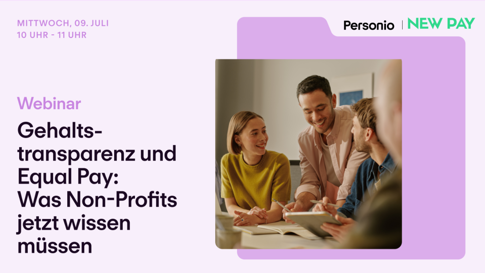 Preview: Webinar Gehaltstransparenz und Equal Pay 