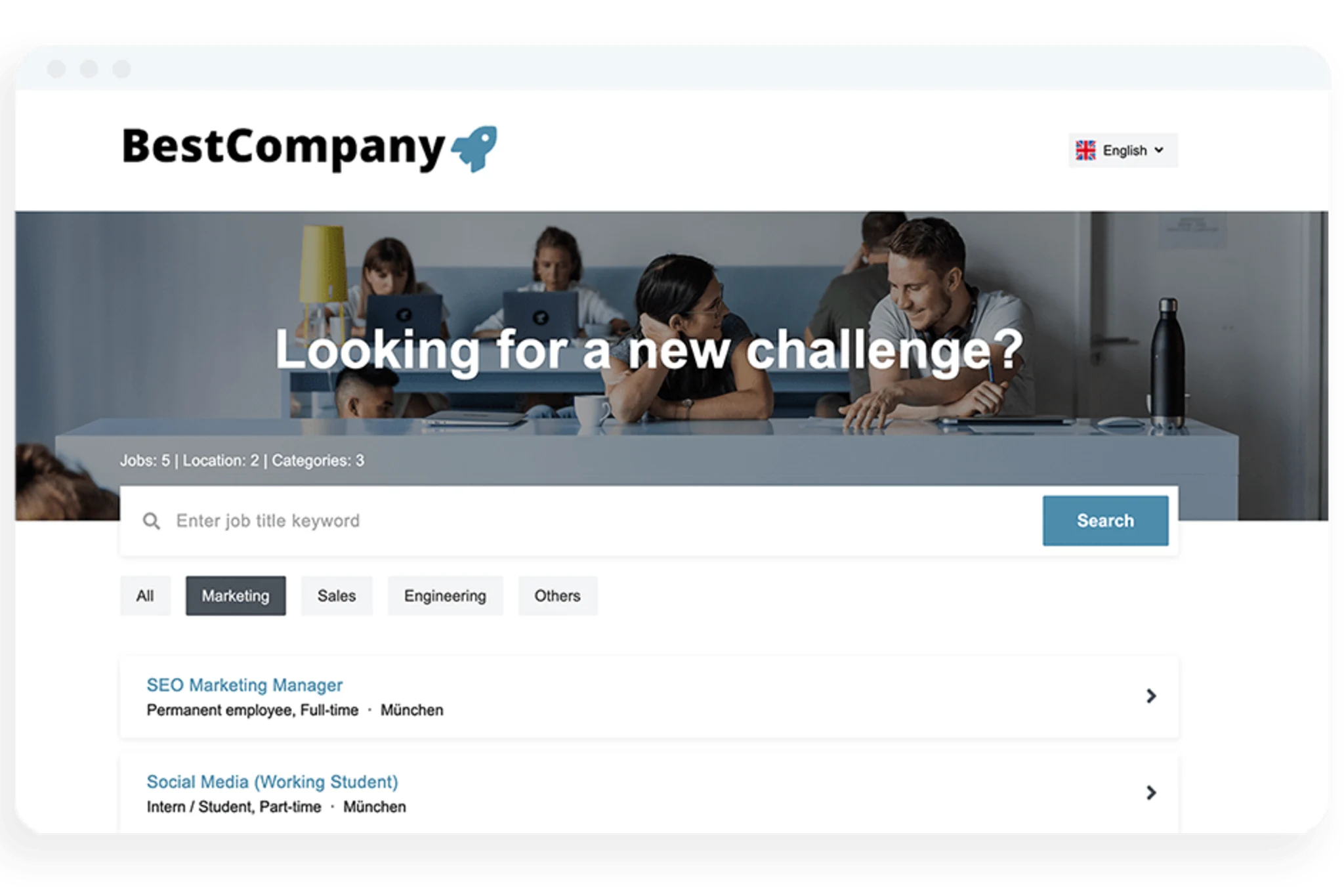Applicant sourcing BestCompany