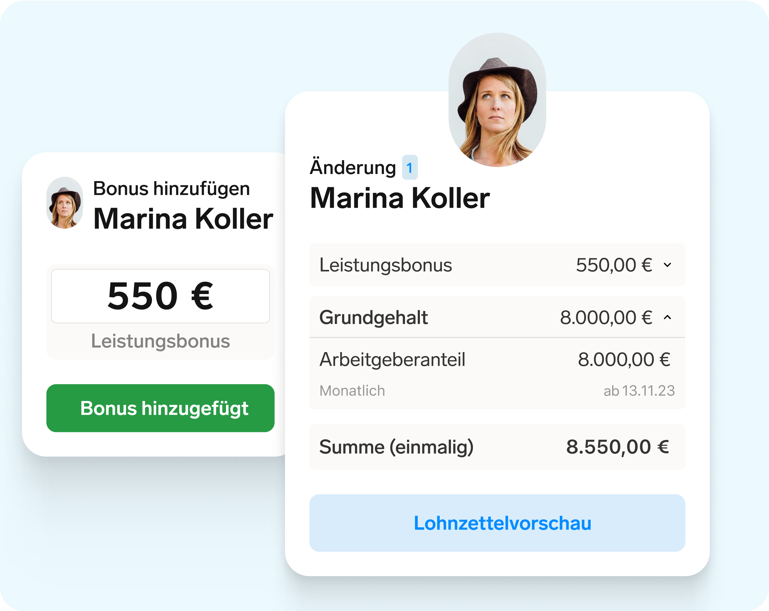 Personio Payroll - Änderungen sorgenfrei vornehmen